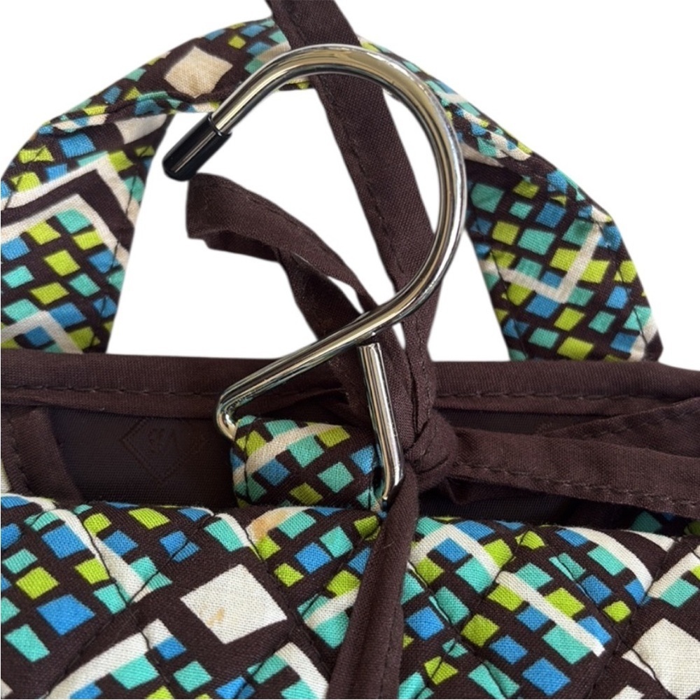 NWT Vera Bradley Hanging Organizer Rain Forest Pattern Jewelry MakeUp Travel Kit - Picture 7 of 11